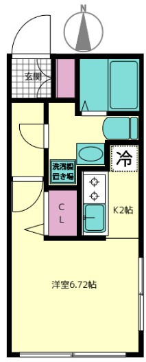 Branche中野富士見町の間取り