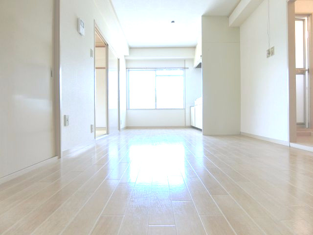 金剛東マンションの居間・リビング