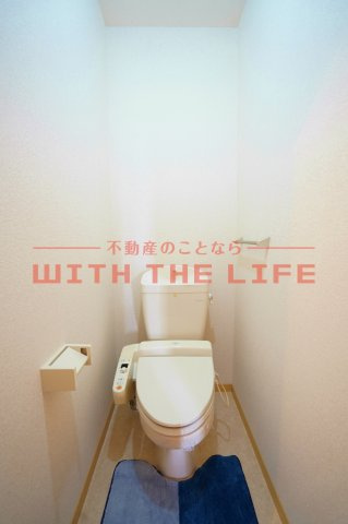 レシデンシア小森野 F棟【キャッシュバック対象物件】のトイレ|コンパクトで使いやすいトイレです