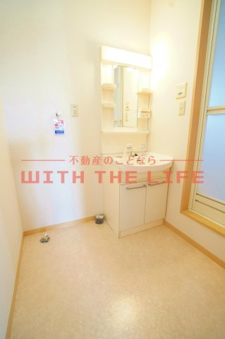 レシデンシア小森野 F棟【キャッシュバック対象物件】の洗面所|スペースが確保できる洗面所です