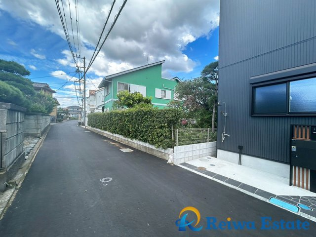 新築戸建　茅ヶ崎市柳島海岸の前面道路含む現地写真