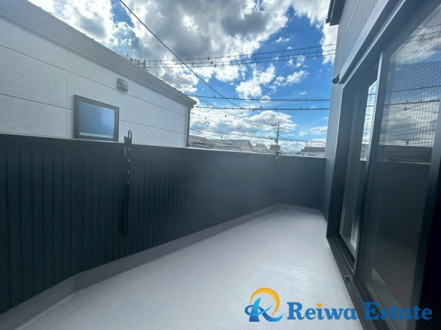 新築戸建　茅ヶ崎市柳島海岸のバルコニー