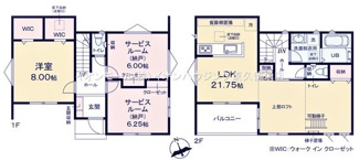 【間取り】 | 東久留米市滝山1丁目　全1棟　1号棟 | 東久留米市滝山　全1棟　1号棟