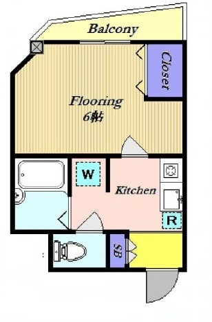 サンパティックオキクラの間取り|間取りです。