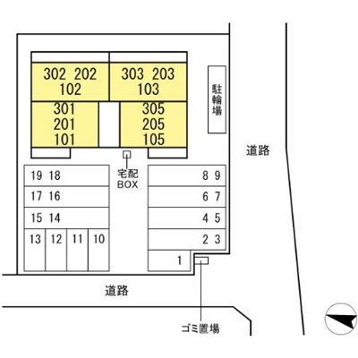 【区画図】 | TORISIA飛田 