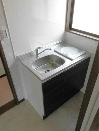 中野区上高田２丁目のアパートのキッチン