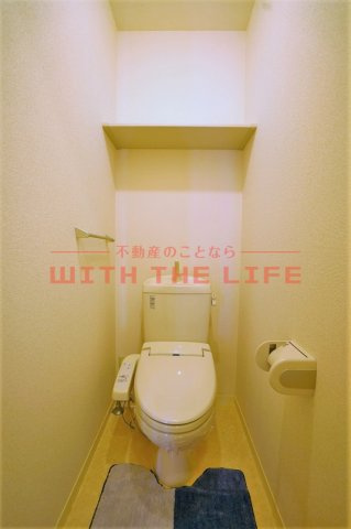 クラヴィエ東久留米【キャッシュバック対象物件】のトイレ|落ち着いた色調のトイレです