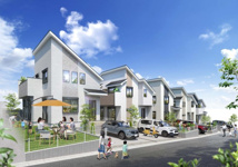 ベルガーデン東山田【全10棟】「センター北エリア生活圏内」×「ZEH水準省エネ」の画像