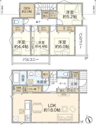 ベルガーデン東山田【全10棟】「センター北エリア生活圏内」×「ZEH水準省エネ」の画像