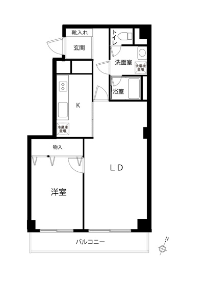 【間取り】 | パークハイム杉並G棟
