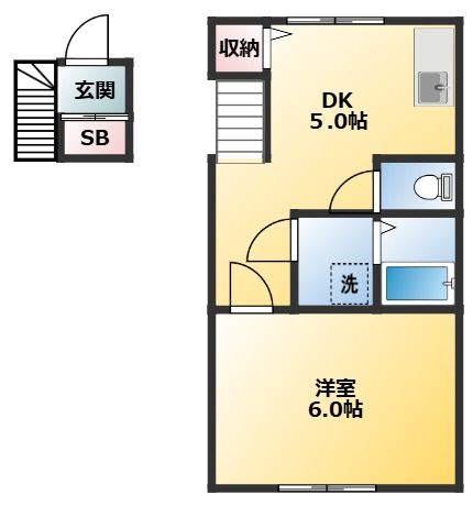 アイル小金井の間取り