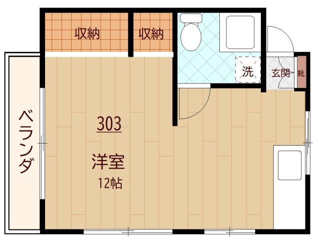 ＮＴハイム川口の間取り