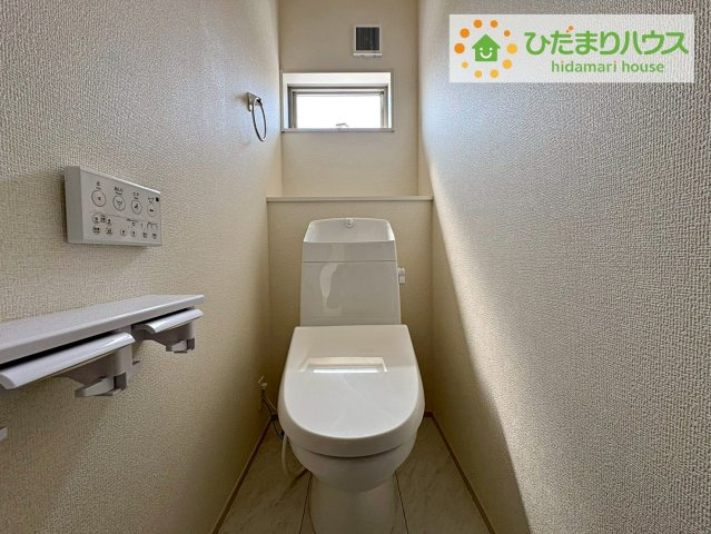 ひたちなか船窪第2　新築戸建のトイレ|温水洗浄便座ついてます(^^♪