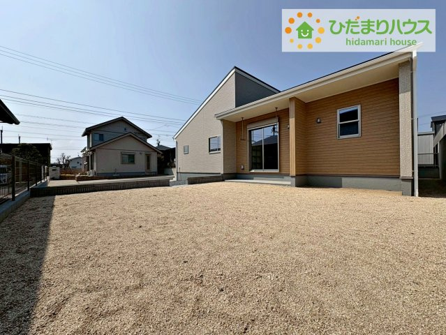 ひたちなか船窪第2　新築戸建の庭|家族みんなで広～いお庭でバーベキューが楽しめます(^^♪