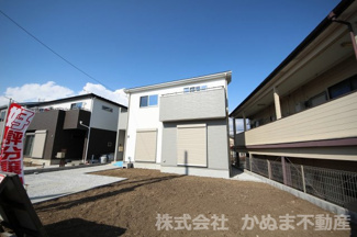 【外観】 | 鹿沼市千渡 | 〇6号棟〇
1階の畳敷スペースは来客スペースとしても利用可能です！/26.2.23撮影