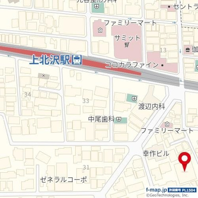 【地図】 | 日神デュオステージ上北沢