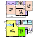 【間取り】 | 〇間取図〇
4LDK+2WICの間取りです。