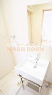 杉並区堀ノ内２丁目のアパートの独立洗面台