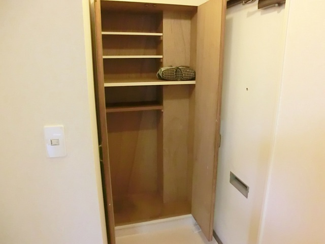 パークハイムの玄関|下駄箱付いてます。