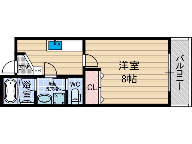 アムール千里丘の間取り