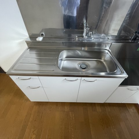 Kアパートの洗面所