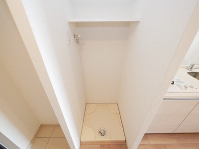 【設備】 | ブランシエスタ加島 | 洗濯機置き場です