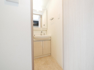 【洗面所】 | ブランシエスタ加島 | 独立洗面台です