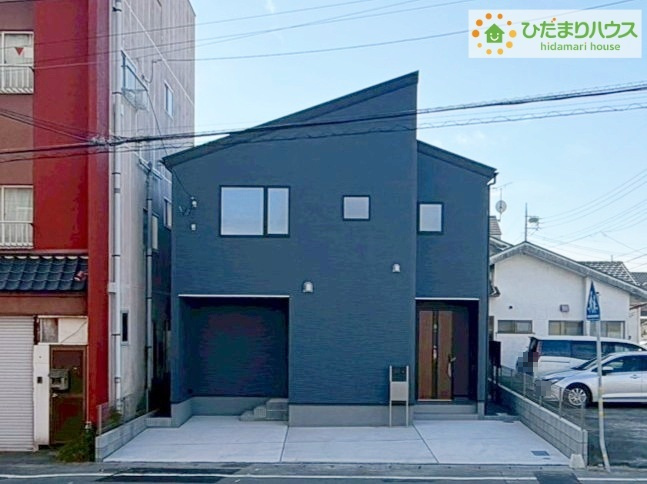 日立市助川町3期　新築戸建の外観|スタイリッシュな外観です(^^)/