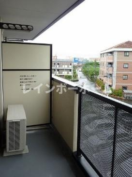 ヴァンテ　コリーヌ南流山のバルコニー