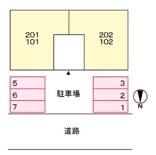 アネックスT・Mの区画図