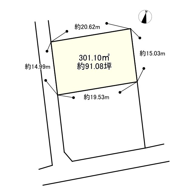 西条市三津屋182-2　売土地の土地図