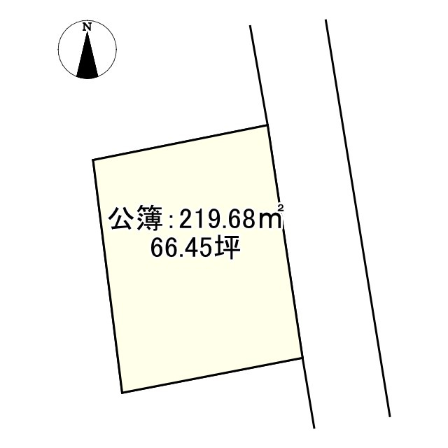 西条市大町1520-3　売土地の土地図