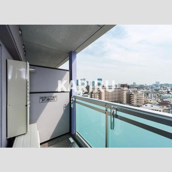 S-RESIDENCE都島のバルコニー