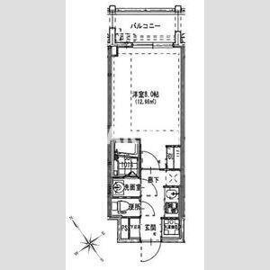 S-RESIDENCE都島の間取り