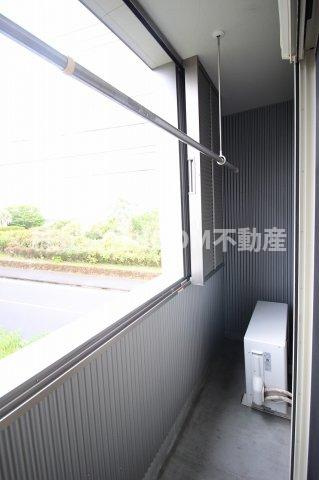 スペースⅦのバルコニー