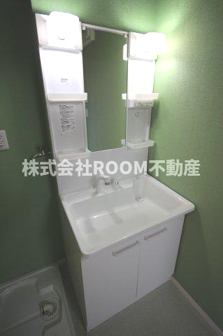 スペースⅦの独立洗面台