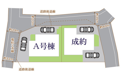 【区画図】 | 裾野市茶畑 9期 新築一戸建て A号棟 | 区画図です