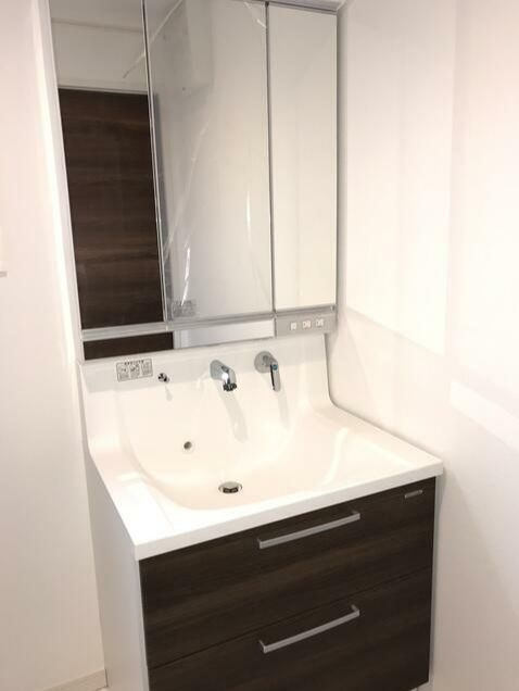 さいたま市浦和区領家７丁目の一戸建ての独立洗面台