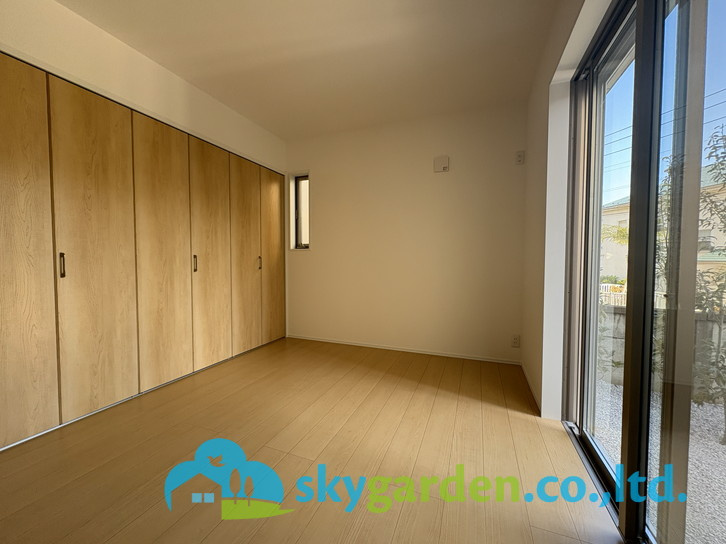 藤沢市辻堂東海岸1丁目3期　新築戸建　全2棟1号棟の寝室|寝室にいかがでしょうか