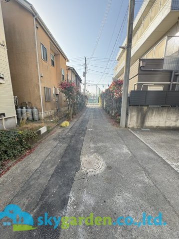 藤沢市辻堂東海岸1丁目3期　新築戸建　全2棟1号棟の前面道路含む現地写真|前面道路含む現地写真です