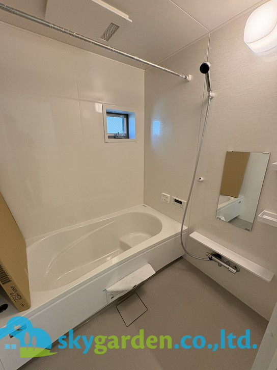 藤沢市辻堂東海岸1丁目3期　新築戸建　全2棟1号棟の浴室|お風呂で日々の疲れを落としましょう