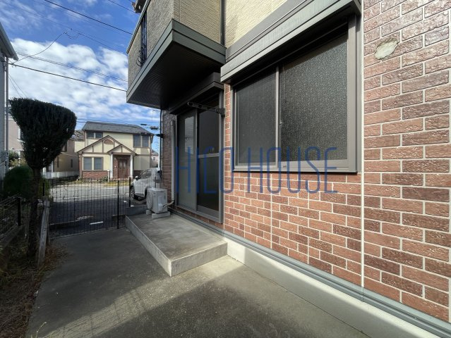 オークスハイムつきぢのバルコニー