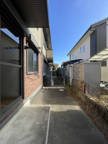 オークスハイムつきぢのバルコニー