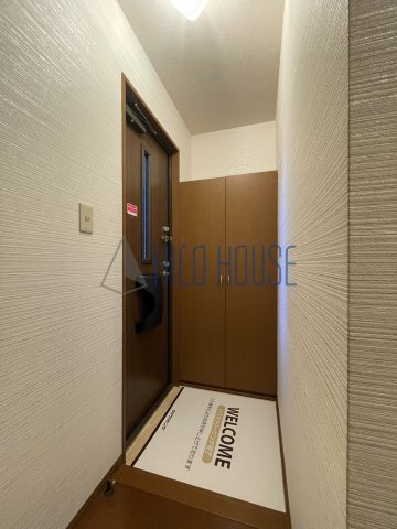 オークスハイムつきぢの玄関