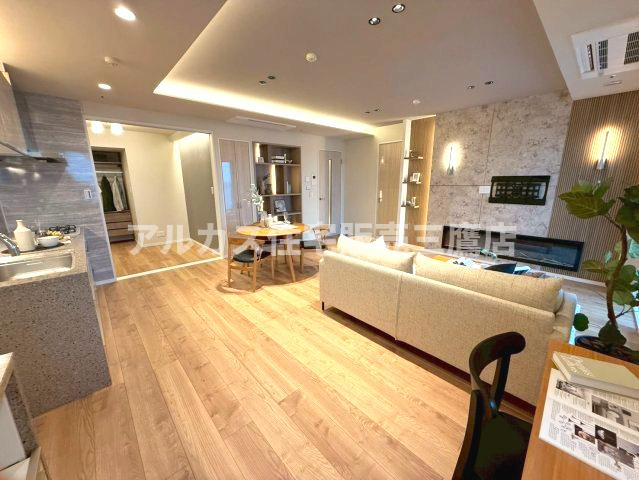 クロスエアタワーの居間・リビング