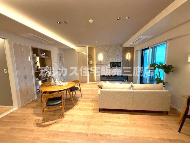 クロスエアタワーの居間・リビング