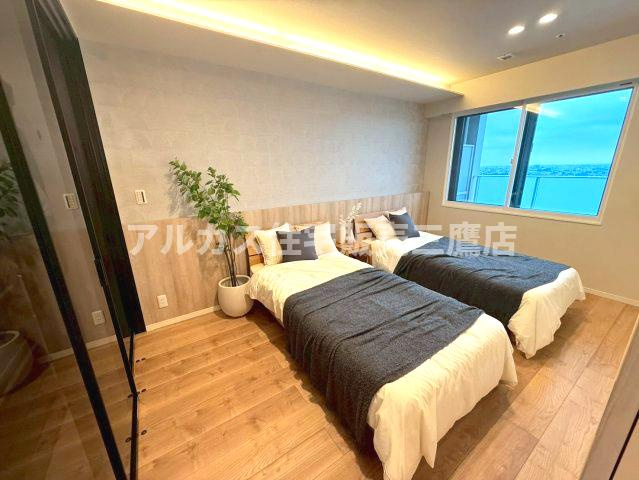 クロスエアタワーの洋室