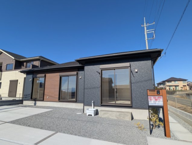 【間取り】 | ブルーミングガーデン高崎市箕郷町上芝ー② | 人気の平屋住宅登場です！リビング上部にはロフトスペース付き！