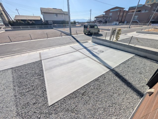 【外観】 | ブルーミングガーデン高崎市箕郷町上芝ー② | （建築中現地）