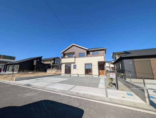 【前面道路含む現地写真】 | ブルーミングガーデン高崎市箕郷町上芝ー①